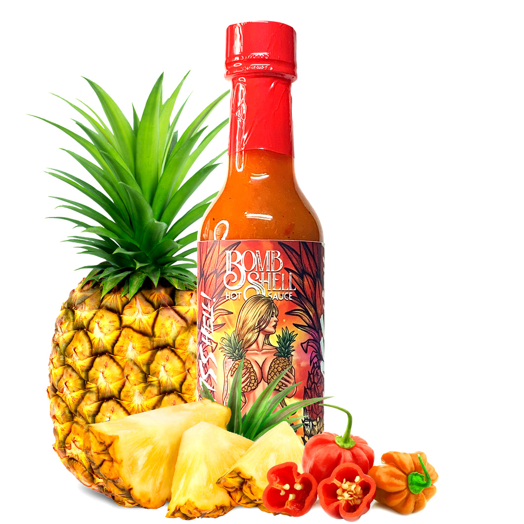 Roasted Habanero Grilled Pineapple Hot Sauce